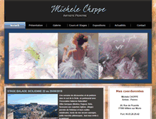 Tablet Screenshot of michele-choppe.com